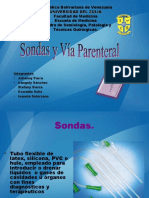 Via Parenteral y Sondas