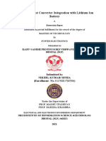 Polyphase Boost Converter Integration With Lithium Ion Battery