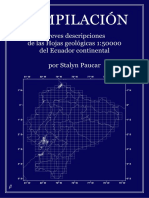 Breves Descripciones Geologia Ecuador 50k SP