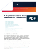 A Beginner's Guide To Neural Networks and Deep Learning