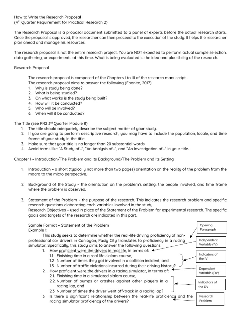 Writing a Research Proposal Guide | PDF | Research Design | Statistics