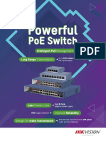 Hikvision Unmanaged PoE Ethernet Switches