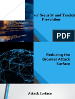 Browser Security and Tracking Prevention