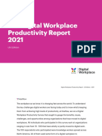 The Digital Workplace Productivity Report 2021: US Edition