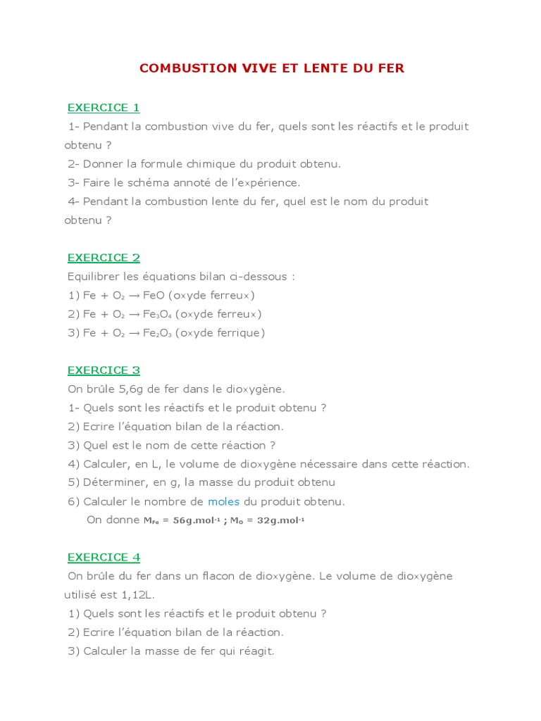 Exercice Chimie | PDF | Ph | Hydroxyde de sodium