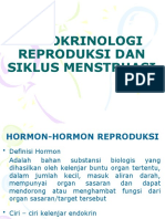 ENDOKRINOLOGI REPRODUKSI Dan SIKLUS MENSTRUASI