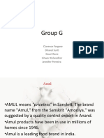 Group G: Clarence Fargose Dhaval Surti Gauri Rane Ishwar Kelwadkar Jennifer Perreira