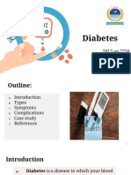 Diabetes: 2017-Ag-7750 Areej Minhas
