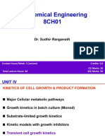 Lecture 27-Cell Growth in Continuous Culture