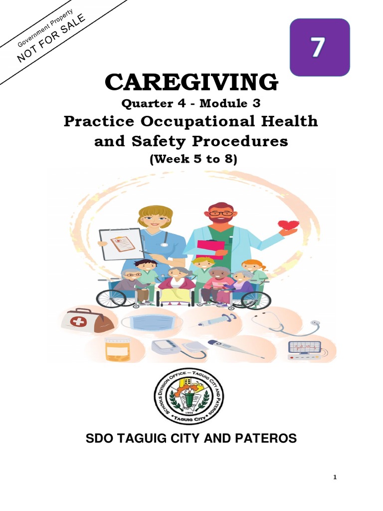 Caregiving Practice Occupational Health and Safety Procedures PDF