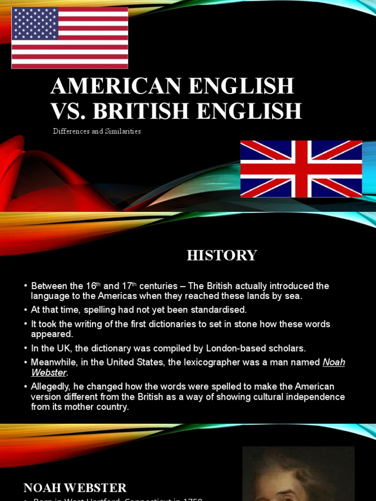 American vs British English Differences | PDF | English Language | Dialect