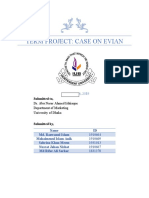 Term Project: Case On Evian: Submitted To