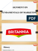 Assignment On: Fundamentals of Marketing