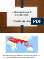 Pathophysiology & Classification of Thalassemia