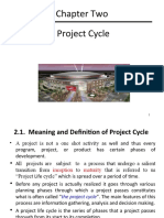 CH 2 Project Cycle