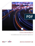 Bain - China Internet Report - How The Platform Business Model Is Powering China's Digital Economy (Marketing China)