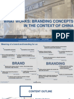 Branding Concepts in The Context of China Report by Daxue Consulting