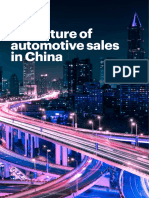 The Future of Automotive Sales in China
