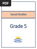 Social Studies: Grade 5