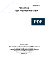Annexure IV Report On Hydrogen Production