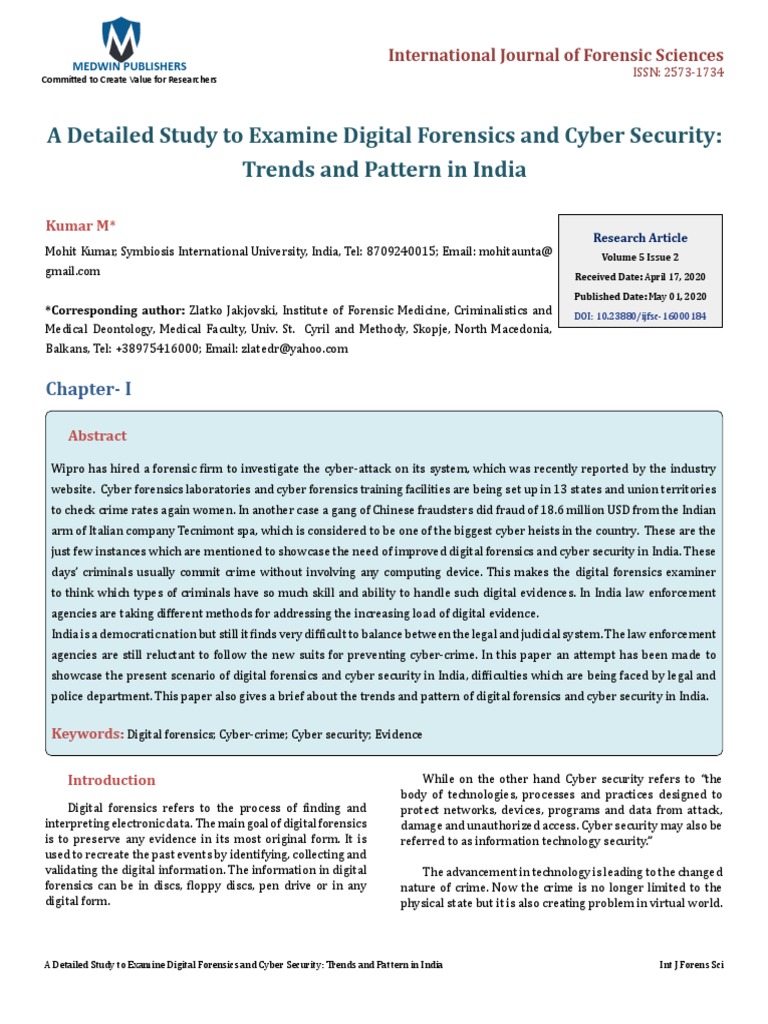 A Detailed Study To Examine Digital Forensics and Cyber Security ...