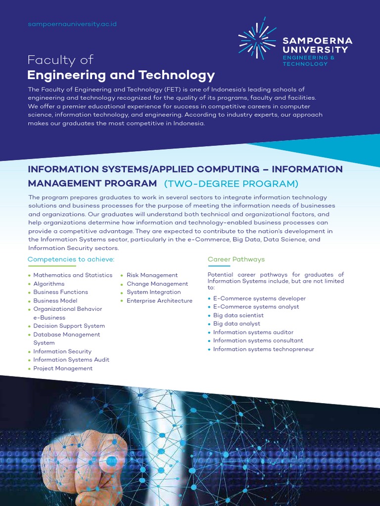 Engineering and Technology: Faculty of | PDF | Information System | Big ...