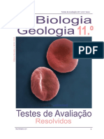 Testes Avaliação Biologia 10o 11o