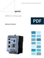 WEG 10002273602 Rele Inteligente SRW01 Ethernet Manual Do Usuario v2 0x PT