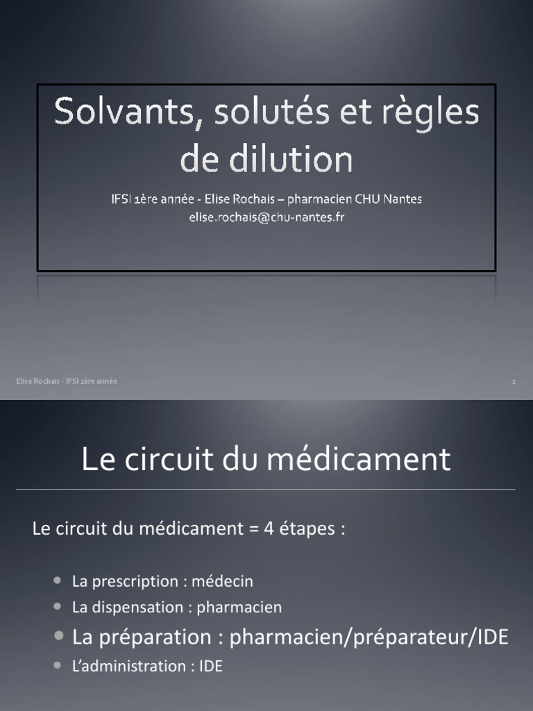 Les différentes formes galéniques des médicaments - ppt video