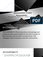Management Ethics Accountability Management Ethics Accountability