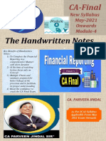 CA-Final Financial Reporting Notes