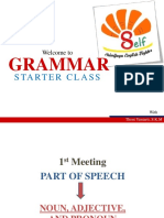 Intensive Basic Grammar 1st Meeting