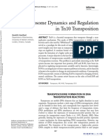 Transpososome Dynamics and Regulation