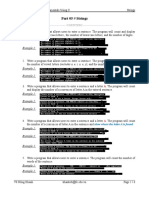 Part 05 # Strings: Example 1: Example 2