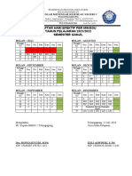 2b. Daftar Hari Efektif Per Minggu