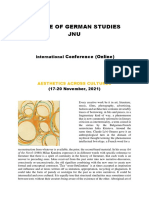 Centre of German Studies JNU: Conference (Online)