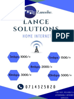 LANCE SOLUTIONS Poster