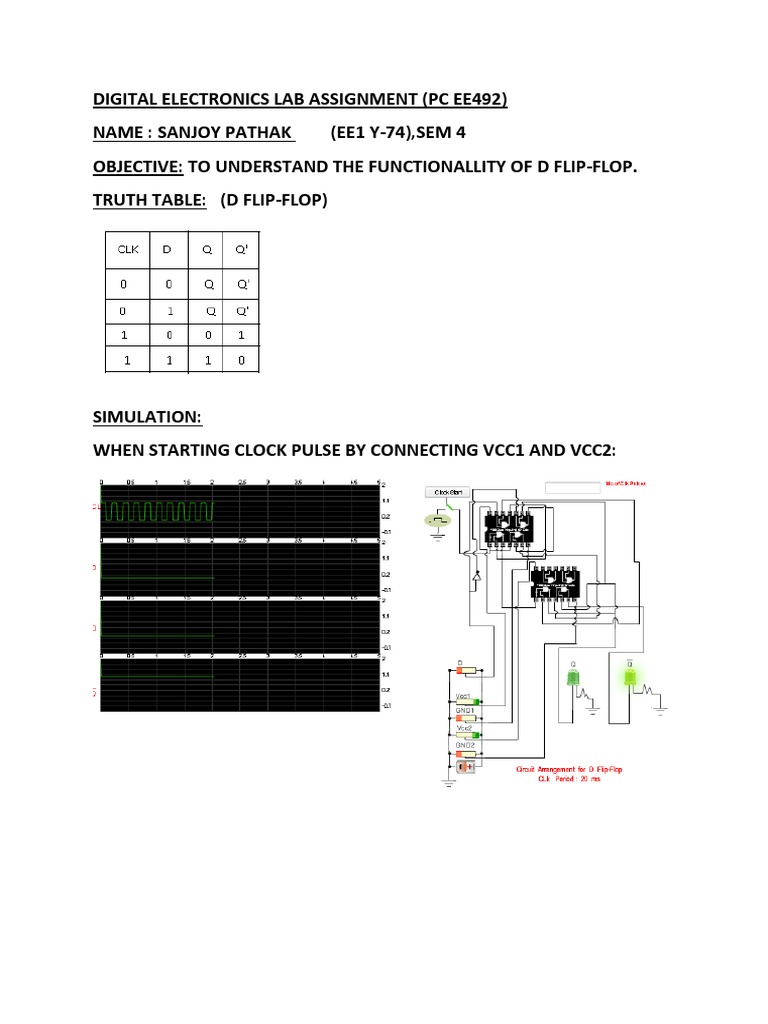 Digital Electronics Lab Assignment 2 | PDF | Teaching Methods ...
