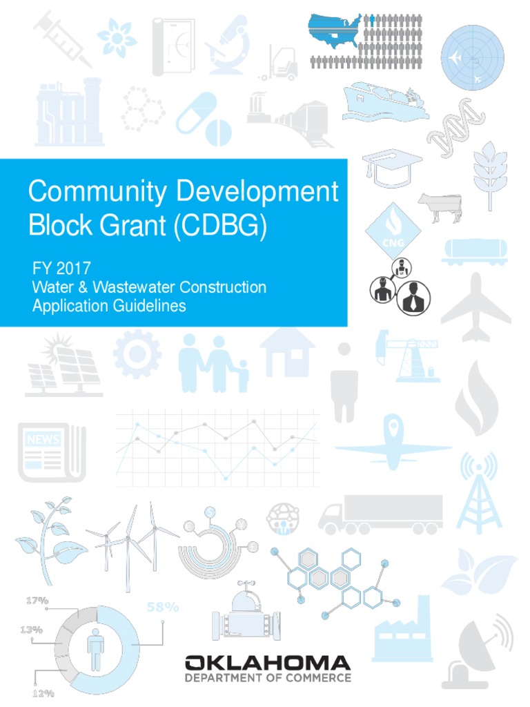 2017 CDBG Water & Wastewater Guidelines | PDF | Community Development ...