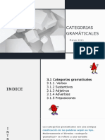 1.0 - Categorias Gramáticales