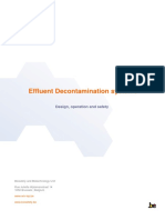 Effluent Decontamination Systems: Design, Operation and Safety