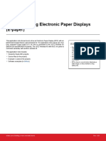 An0063: Driving Electronic Paper Displays (E-Paper) : Github