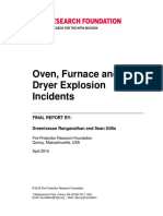 Rf Oven Furnace Dryer Explosion Incidents