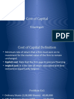 Cost of Capital 1