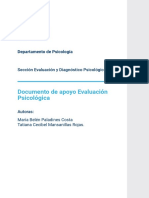 Documento de Apoyo Evaluacion Psicologica