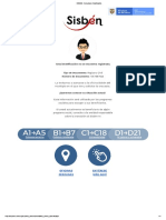 SISBEN - Consulta de Clasificación