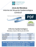Informe de Situación Epidemiologica de Mendoza