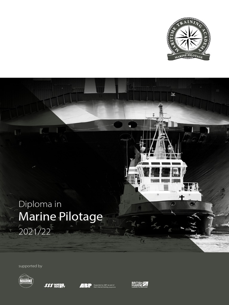 Marine Pilotage Sales Brochure 2021 22 PDF Maritime Pilot Fee