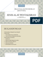 5 Jenis Pentaksiran