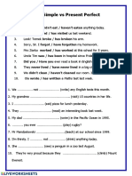 Past Simple vs Present Perfect Tense Guide